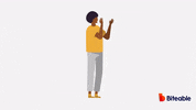 Biteable celebrate amazing clap clapping GIF