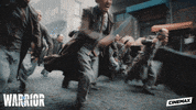 cinemax fight run attack battle GIF