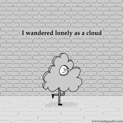 Lonely Cloud GIF by William Garratt