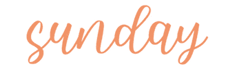 Sunday Domingo Sticker