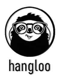 hangloo logo hangloo hangloologo Sticker