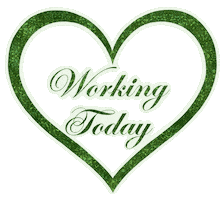 Working At Work Sticker by Sage’s Aura