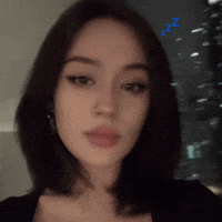 Staring Cute Girl GIF