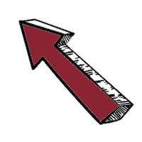 arrow rehabsneakers Sticker by REHAB Footwear