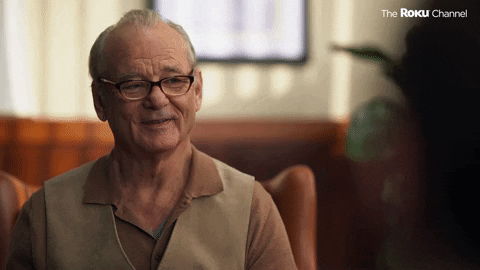 Bill Murray GIF by The Roku Channel