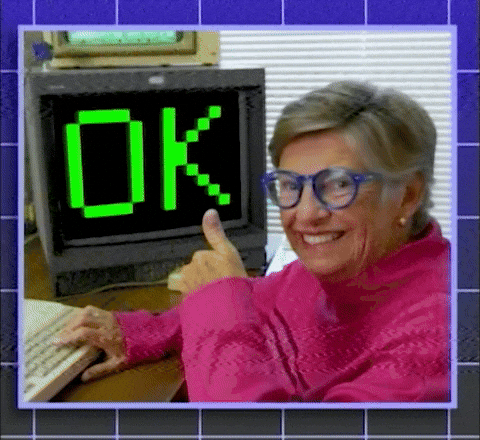 Oh Yeah Ok GIF by Offline Granny!