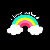 Nakedjuicery rainbow drink cloud fresh GIF
