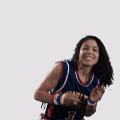 Happy Dancing GIF by Harlem Globetrotters