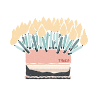 celebrate happy birthday Sticker by Thoka Maer
