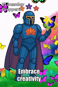 Art Beauty GIF by Bloomsday Preppers