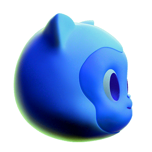 Cat 3D Sticker by GitHub