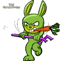 Angry Bunny Sticker by VeeFriends