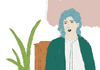 Unimpressed Raised Eyebrows Sticker