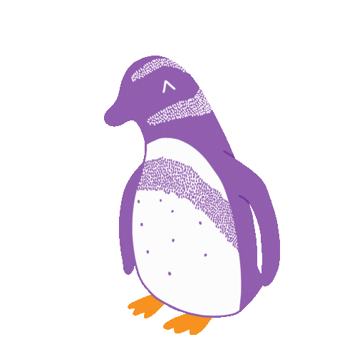 Illustration Penguin Sticker by BichoCanasto