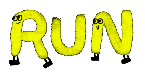 Run Go Sticker