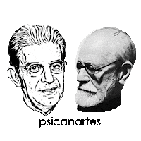 Freud Sticker by psicanartes