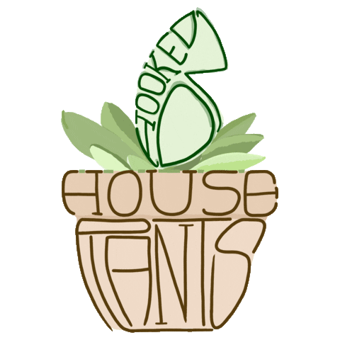 Hooked_on_houseplants plants monstera houseplants house plant Sticker