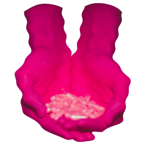 warnercanada music pink hands new music Sticker