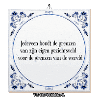 Respect Wijsheid Sticker by Tegelspreuken.nl