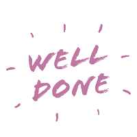 Well Done Good Job Sticker by proteinprojekt