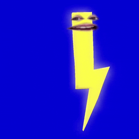 Lightning Laughing GIF