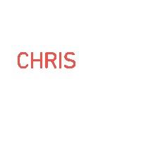 CHRIS180 chris180 Sticker