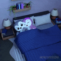 Penguclips adorable pengu penguins bedtime GIF