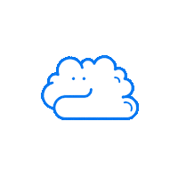 newskewinc vegan wellness cloud flow Sticker