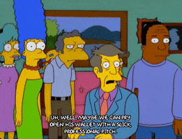 marge simpson laughing GIF