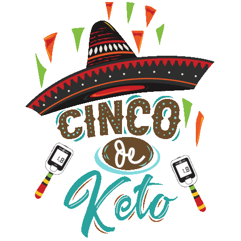 Cinco De Mayo Mexican Sticker by Keto-Mojo