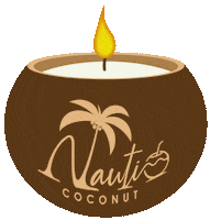 Candle Burning Sticker by Drink Nauti