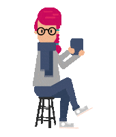 Women Sticker by TechPixies