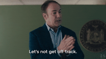 Let's Not Get Off Track