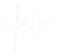 Hello Hello Hello Greetings Sticker by Kelley Bren Burke