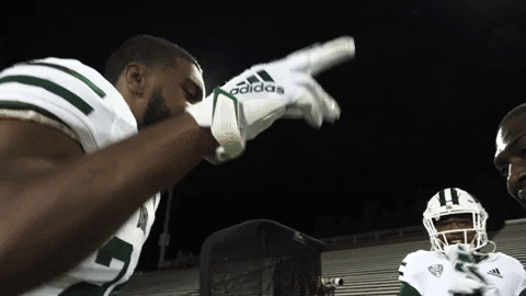 Oh Yeah Football GIF by Ohio Bobcats