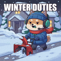 Snow Day Dog GIF by WUFFI