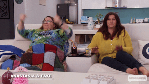 Macho Man Dancing GIF by Gogglebox Australia