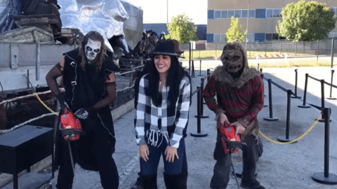 haunted house horror GIF by WFAA