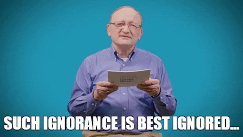 ignorance GIF by Smithsonian National Museum of Natural History