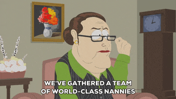 glasses clock GIF by South Park 