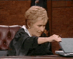 Judge Judy Computer GIF