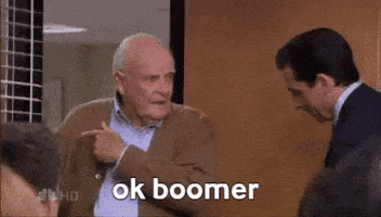 The Office Boomer GIF by MOODMAN The Office Boomer GIF by MOODMAN