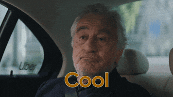 De Niro Ok GIF by Uber Eats