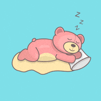 Tired Good Night GIF by Jessica Lau