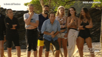 happy isola13 GIF by Isola dei Famosi
