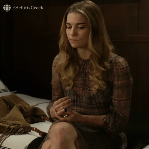 Schitts Creek Hug GIF by CBC