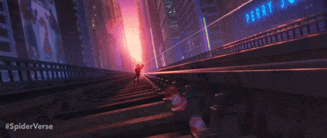 Swinging Spider-Man GIF by Spider-Man: Across The Spider-Verse