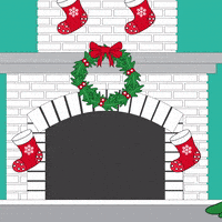 Merry Christmas Black Santa GIF by Oh So Paper