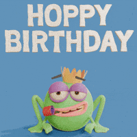 Happy Birthday GIF by mattbag3d