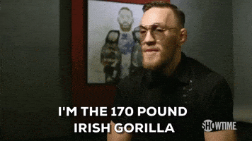 conor mcgregor irish gorilla GIF by SHOWTIME Sports